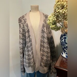 ABERCROMBIE & FITCH Argyle Cardigan, size XXL